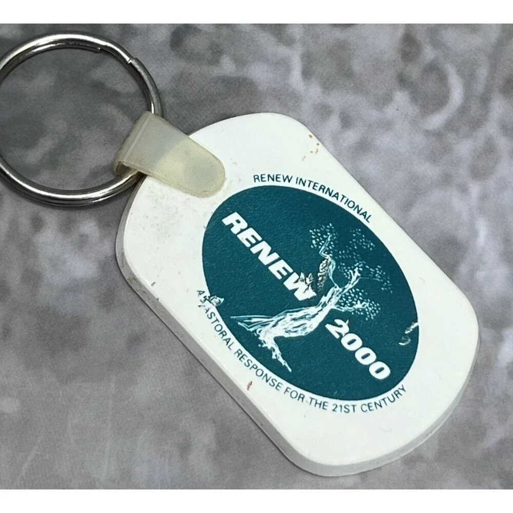 Renew International New Jersey 2000 Vintage Keychain Keyring